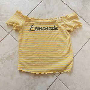 Off the shoulder top